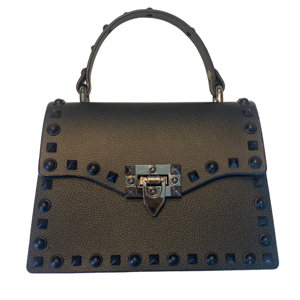 Black Studded Purse